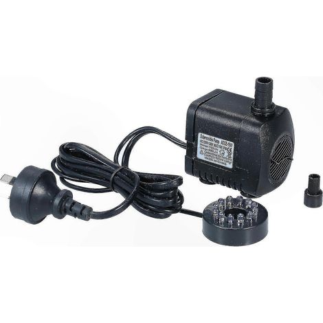 Pompe immergée 800L/H pour bassin et aquarium, silencieuse, avec prise UE, débit puissant et fiable. (1/5)