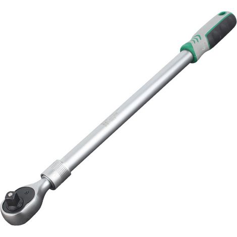 Clé à cliquet 1/2" 72 dents, manche droit 600 mm, dégagement rapide, grand carré