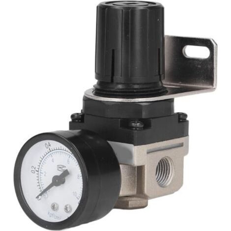 Régulateur de Pression d'air G1/4, Installation Facile Petite vanne de régulation de Pression d'air AR2000-02 pour l'industrie Industrielle pour Outil pneumatique H453