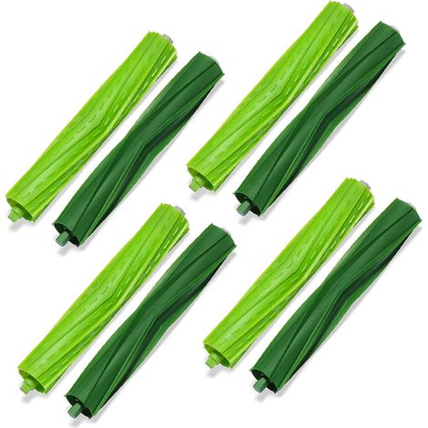 pezzi di spazzole a rullo in gomma di ricambio applicabili compatibili con gli aspirapolvere iRobot Roomba serie E e I e J, J8+ i7+ i1 i2 i3 i4 i6 i6+ i8 i8+Plus E5 E6 E7 V (1/5)
