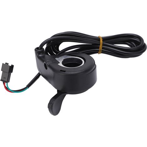 Manette d'accélération à pouce universelle pour vélo électrique et trottinette, contrôleur de vitesse au doigt, accessoire compatible. (1/5)