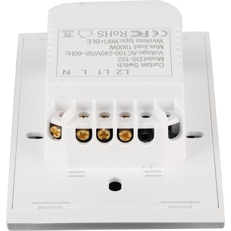 Interrupteur Wifi Intelligent pour Volet Roulant Compatible Alexa Google Assistant, Commande Vocale, Prise US 100‑240V (1/5)
