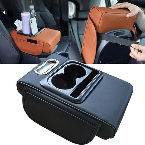Coussin d'accoudoir de voiture, housse console centrale 5 en 1 (1/5)
