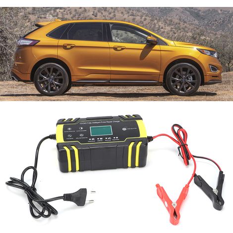 Chargeur de batterie universel intelligent pour moto et voiture UE 110-240 V (1/5)