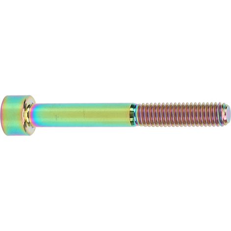 Vis M6x50mm en alliage de titane attrayante pour tige de vélo, vis de potence de guidon bicolore pour cyclisme en extérieur (1/5)