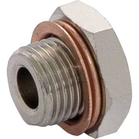 Tapón de llenado Norgren 160050028 aluminio niquelado rosca G1 4A