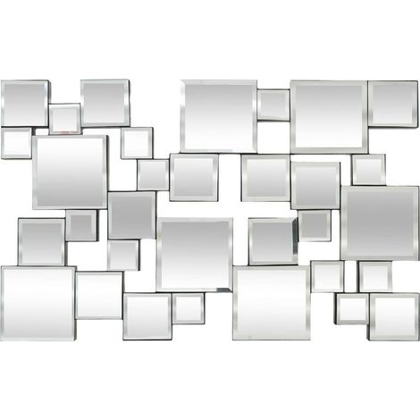 Decorazione da parete jandira grigio 60x38cm - Atmosphera créateur d'intérieur
