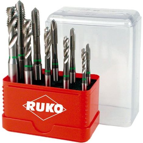 Ruko A245055E - Set di punte per trapano maschiatore, Co 5