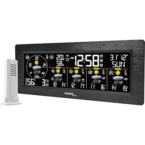 WD3050 Weather Station Accurate 5-day forecast app control alarms personal weather expert for the home (1/5)