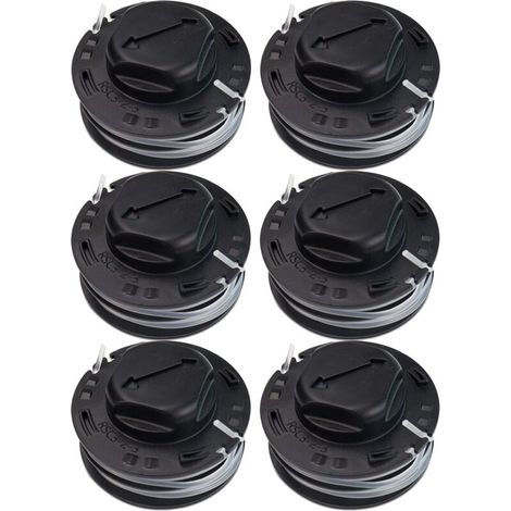 Lot de 6 bobines de Rechange pré-enroulées C 3-2 pour Tondeuse Stihl FSA 57 FSA 56 FSA 50 FSE 52 FSE52 Autocut C3-2 4009 710 4305