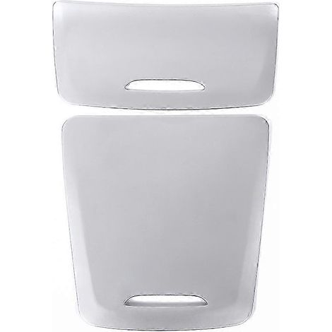 Pour CLA GLA Classe A W117 W176 A180 2014-2017, garniture de panneau de rangement central en ABS chromé avec couvercle de cendrier JN (1/5)