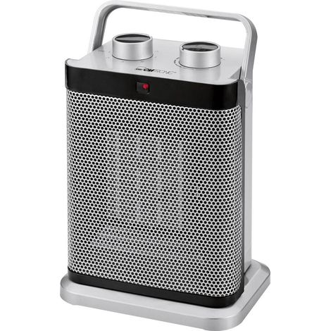 Clatronic HL 3631 riscaldatore portatile in ceramica argento (1/2)