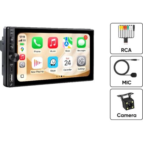 Carplay, Taille d'affichage, Connectivité sans fil, K60 Microphone sans fil + CAM (1/2)