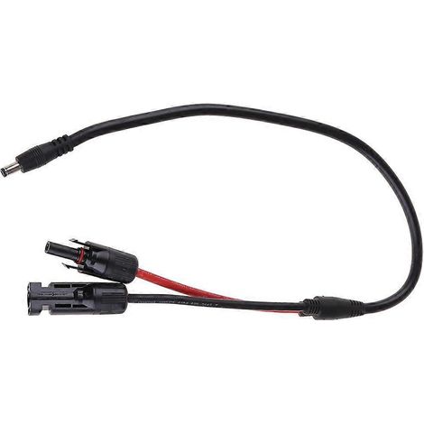 Connecteur pour panneau solaire automobile, câble adaptateur de prise DC5,5 x 2,1 mm (1/5)