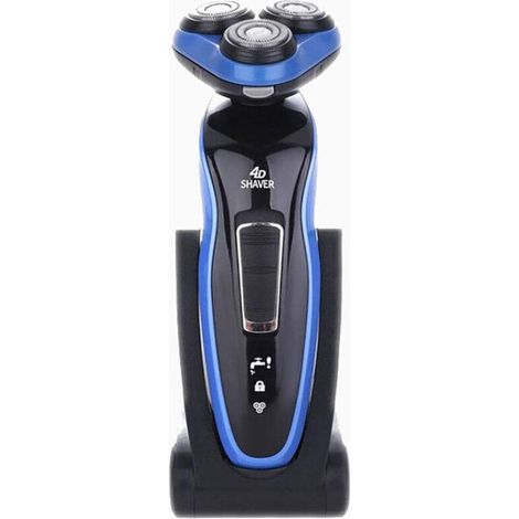Rasoir électrique, filet de placage flottant à trois têtes 4D, rasoir pour hommes, rasoir de lavage-RAPANDA (1/4)
