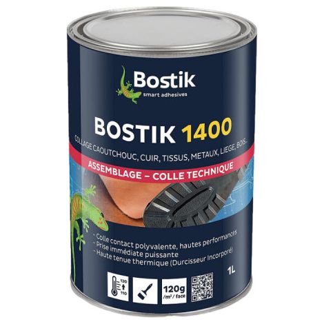 Pegamento de neopreno 1400 Caja 1l Bidón - Bostik
