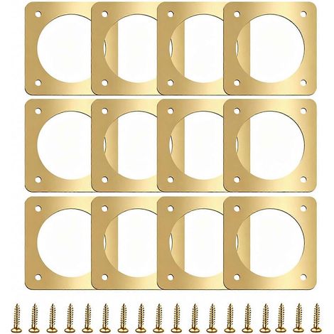 Lot de 12 grilles de protection avec portail pour nichoirs à merles bleus de l'Est (diamètre intérieur de 1 1/2 pouce) (1/5)