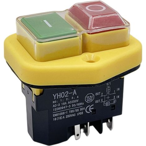 Interrupteur intégré sans tension 250 V – Déclencheur à seuil de tension minimale avec contact de bobine, pour circuits de commande industrielle et automatisme (1/5)