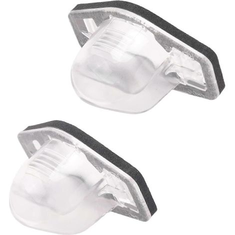LED-Kennzeichenbeleuchtungs-Lampenschirm für Honda Civic, CR-V, Odyssey, HR-V, Accord (2-teiliges Kennzeichenbeleuchtungs-Set)