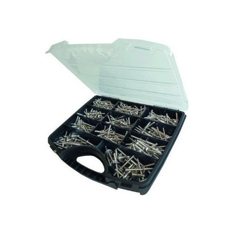 Assortiment de 500 Rivet GORIVET Inox A2 DEGOMETAL - 1 pièce (1/3)