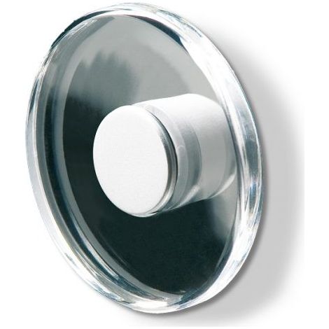 Pomello GeoTrasparente con tappo satinato lucido diametro 65 mm