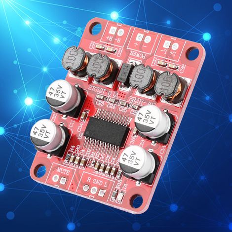 Carte d'amplificateur de puissance audio numérique TPA3110 2x15W stéréo double canal HF82 (1/5)