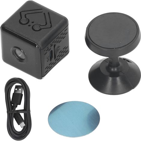 Caméra de sécurité sans fil HD 1080P avec vision nocturne infrarouge, connexion WiFi et fixation magnétique (1/5)