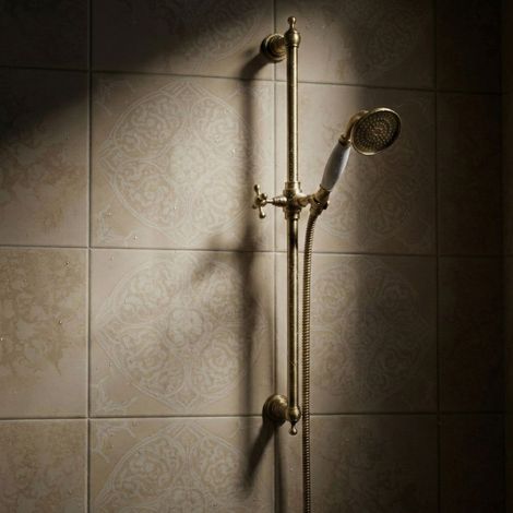 Ensemble de douche PaulGurkes en laiton antique