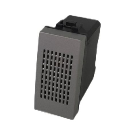 Serie Civile ETTROIT Grigio Compatibile Con Bticino Living Tech (Suoneria 12V)