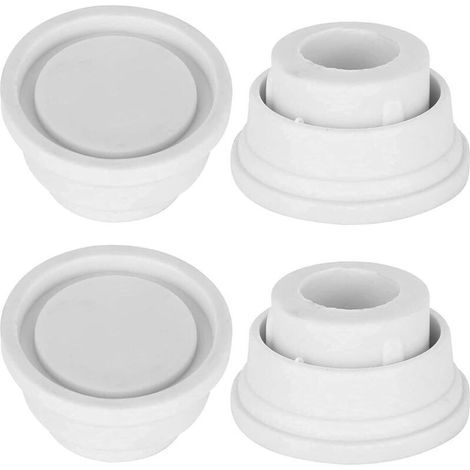 Lot de 4 bouchons universels en caoutchouc pour échelle de piscine, accessoires de rechange pour escaliers mécaniques (1/4)