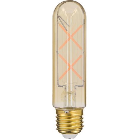 Xanlite – Ampoule LED T125 vintage ambrée E27 4W (30W eq.) 323 lumens lumière blanc chaud – RFDE300T125A