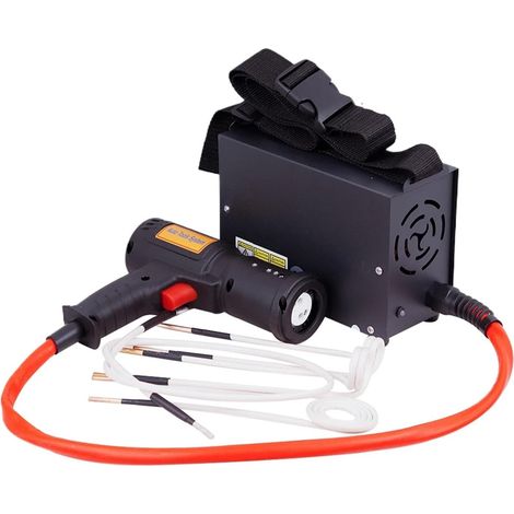 Outil de chauffage par induction Circuit de chauffage à Induction magnétique 1500W, for réparation de voiture, ensemble d'outils de démontage de boulons, équipement de soudage AC/avec 4 bobines (1/5)