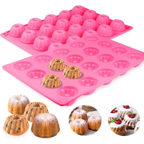 Silikon-Backformen – flexibel und antihaftbeschichtet – 2er-Pack (1/2)