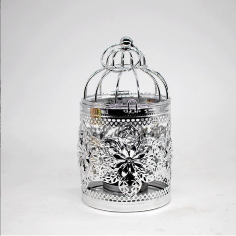 Dekorative Teelicht-Hängelaterne aus Metall im Vintage-Stil für Hochzeiten und Partys (1/3)