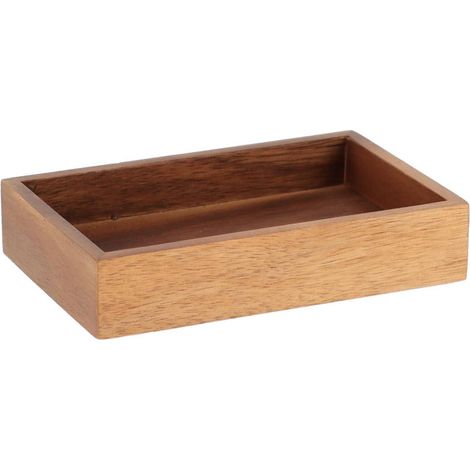 Seifenschale aus akazienholz - acacia - Tendance
