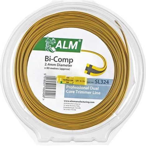 ALM Manufacturing SL324 SL324 Bi-Component Line 80m x 2.4mm ALMSL324 (1/3)