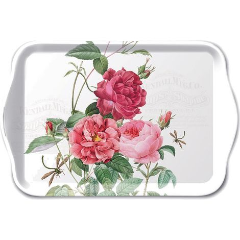 Mini plateau floral rectangulaire (1/3)