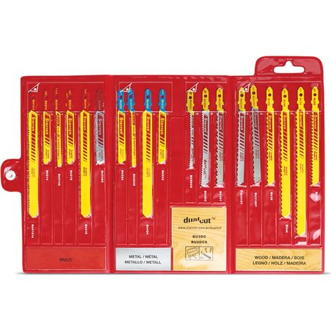 Starrett BU4 BU4 Jigsaw Blade Assortment Pack, 19 Piece STRBU4 (1/5)