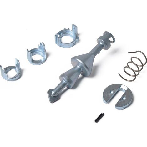 Kit de reparación de 7 piezas para cilindro de cerradura de puerta delantera izquierda/derecha para automóviles E90/E91/E92/E93 (1/4)