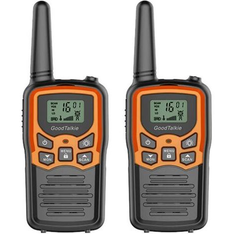 Talkie-walkie Talkie-walkie longue portée Randonnée Camping Home Talkie-walkie (Pack de 2 orange) (1/5)