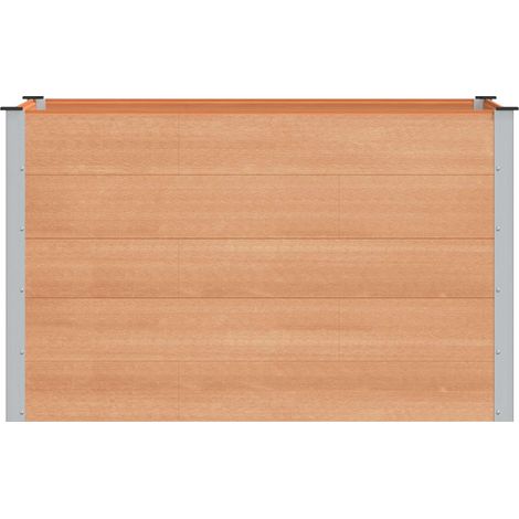 Maison Exclusive - Hochbeet Braun 150 x 100 x 91 cm