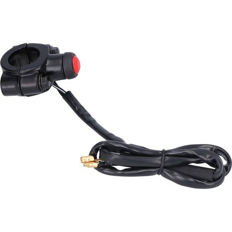 Interruptor de motor universal de aluminio CNC de 22 mm para motocicletas, scooters, vehículos todo terreno y quads.
