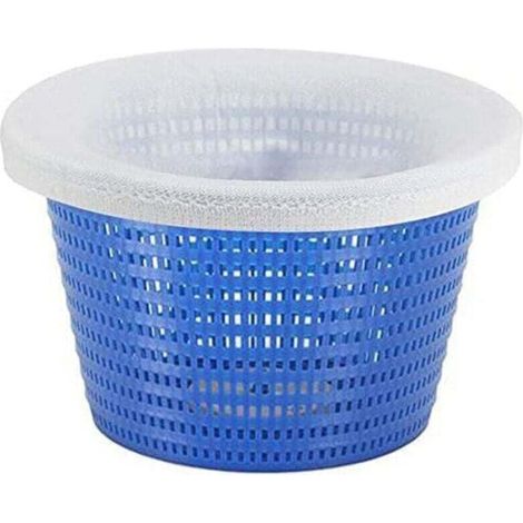 Pack of 30 pool skimmer socks, elastic nylon filter, captures pollen, leaves and hair (1/4)