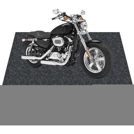 Tapis de sol de garage en feutre imperméable Tapis de sol antidérapant réutilisable lavable pour l'extérieur et la salle de sport (1/5)