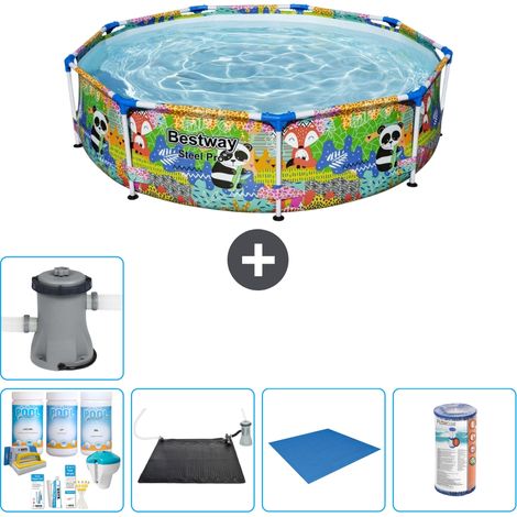 Bestway Bestway Steel Pro Ronde - Animaux - 274x66 cm - 6-pièces S21626 (1/5)