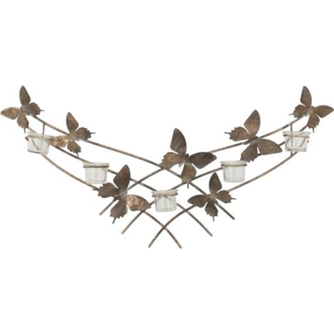 Candle Holder - Metal - L8 x W38 x H79 cm