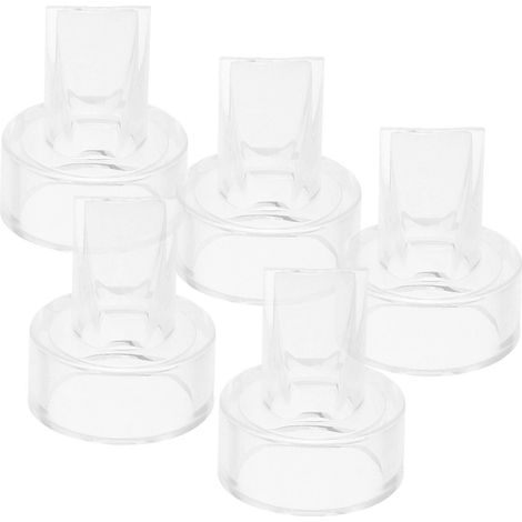 Lot de 5 accessoires pour tire-lait électrique : valves en silicone à bec de canard (22 mm) (1/5)