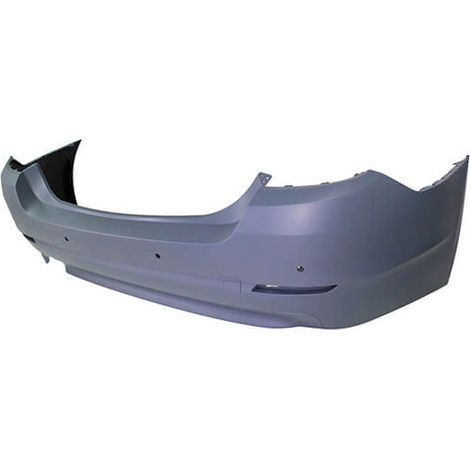 Pare-choc arrière à peindre avec trous radars BMW Série 5 F10 phase 1 2010-2013