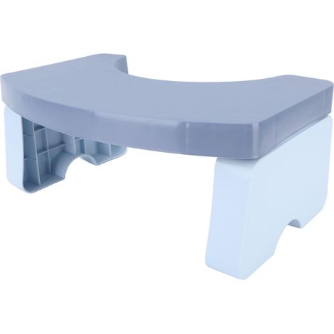 Tabouret de pot de toilette pliable en PP, tabouret de pied de pot accroupi Portable pour cadeaux de voy (1/5)