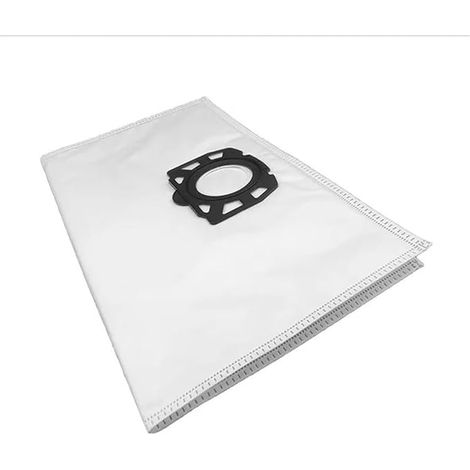 Bolsas de repuesto para el polvo (8 unidades) compatibles con las aspiradoras Kärcher WD2 Plus/WD3/MV4/MV5/MV6/KWD1/KWD2/KWD3/WD3.200-WD3.800M/SE4001/SE4002. (1/4)